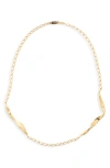Faris Blade Necklace In Gold