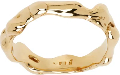 Faris Bronze Lava Band Ring