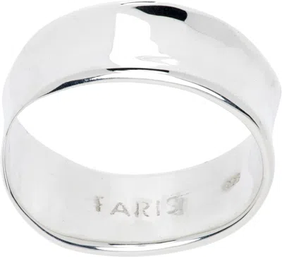 Faris Coast Ring In Metallic