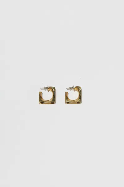 Faris Glacon Hoops In Gold