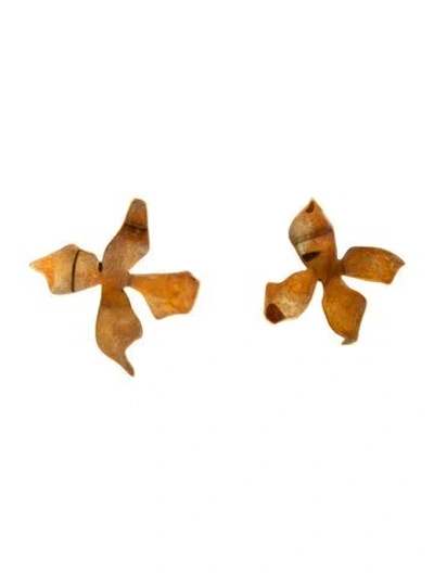 Pre-owned Faris Ladyday Drop Earrings In Multicolor