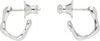 Faris Seep Hoop Mini Earrings In Metallic