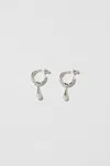 Faris Twist Perla Hoop