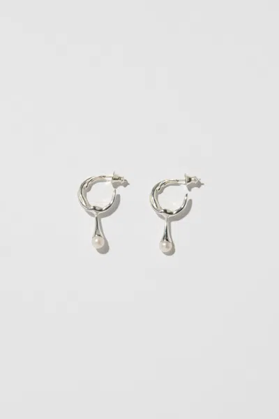 Faris Twist Perla Hoop