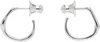 Faris Vero Mini Earrings In Silver