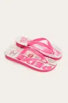 Farm Pink Peixe Havaianas Sandals In Pink Peixe