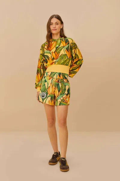 Farm Rio Active Adidas Birds Of Paradise Semi Spark Short