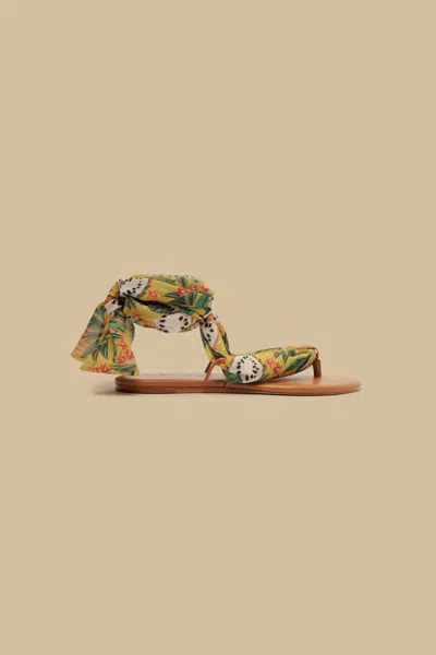 Farm Rio Active Biriba Scarf Strap Sandal