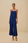 Farm Rio Active Blue Richelieu Lenzing Ecovero Euroflax Pants