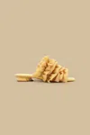 Farm Rio Active Buttermilk Ruffled Flat Sandal