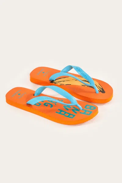 Farm Rio Active Caramel Banana Dagua Havaianas Sandals