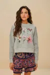 Farm Rio Active Farm Rio Flowers Pullover