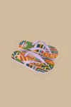 Farm Rio Active Mixed Crochet Havaianas Sandals