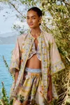 Farm Rio Multicolor Aracati Organic Cotton Kimono
