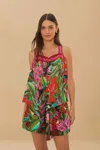Farm Rio Active Multicolor Jardin De Reve Shorts