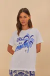 FARM RIO ACTIVE OFF-WHITE GIRLS RIO IPANEMA T-SHIRT