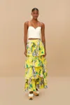 Farm Rio Active Off-white Shell Sleeveless Crop Top