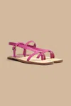 Farm Rio Active Pink Cross Strap Sandal