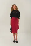 Farm Rio Active Red Midi Skirt