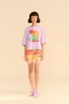 Farm Rio Adidas Farm Gfx Tee Purple In Purple