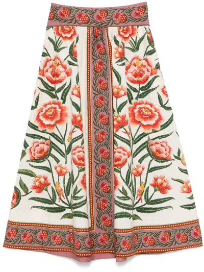 FARM RIO AINIKA MIDI SKIRT