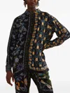 Farm Rio All-over Print Long-sleeved Shirt In Black