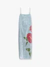 Farm Rio Sequin-embellished Midi Dress In Multicolor