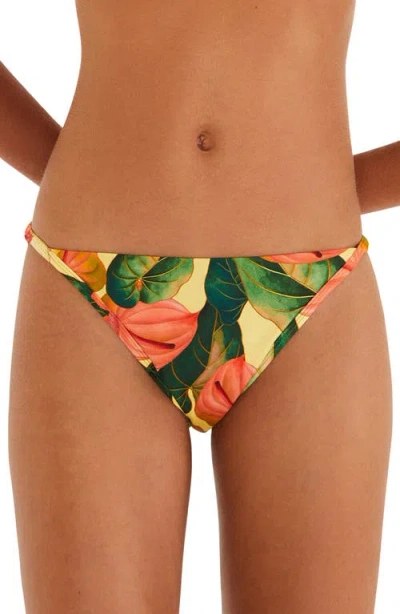 Farm Rio Anturim Floral Bikini Bottoms In Multi