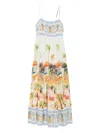 Farm Rio Aracati Maxi Dress - Women's - Viscose/cotton In Multi