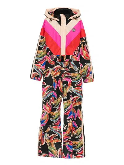 FARM RIO ARTSY BANANA-PRINT SKI SUIT