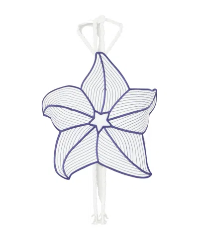 Farm Rio Coast Stars Linen-blend Halterneck Top In Multi