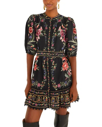 Farm Rio Belle Garden Mini Dress