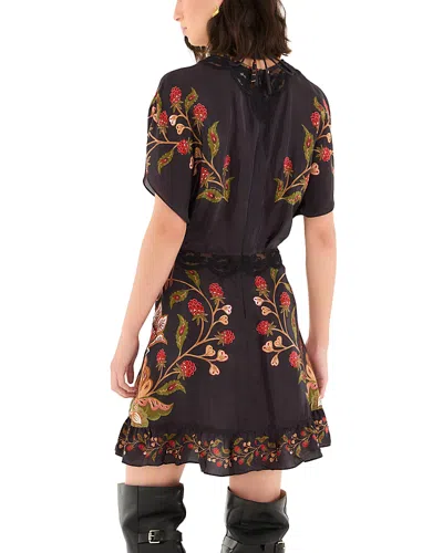 Farm Rio Berry Garden Mini Dress In Multi