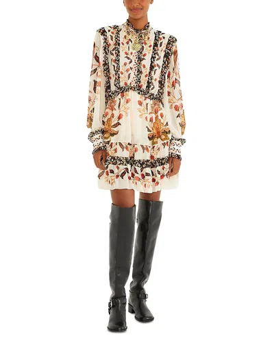 FARM RIO BERRY GARDEN MINI DRESS