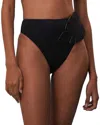 Farm Rio Black Bikini Bottom In Black