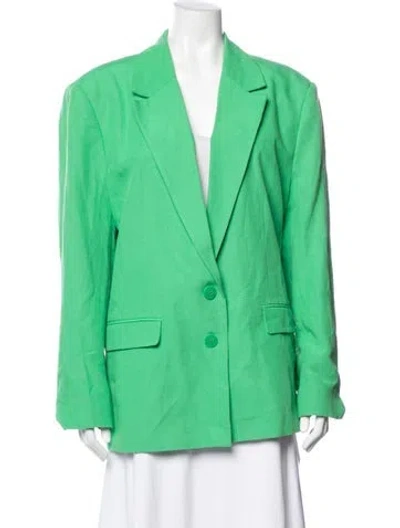 Pre-owned Farm Rio Blazer In Green