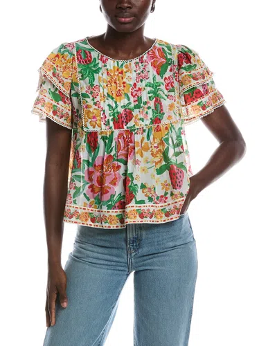Farm Rio Blouse In Multi