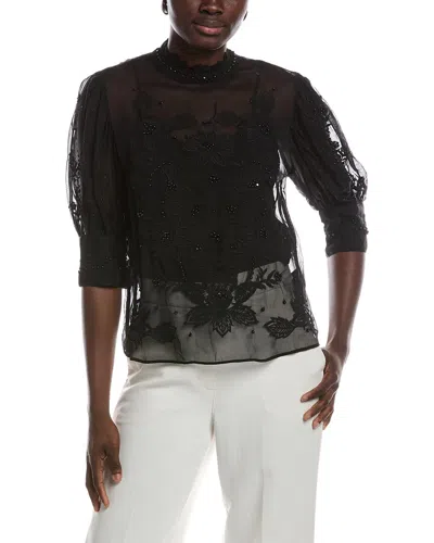 Farm Rio Blouse In Black