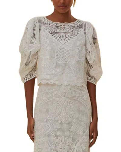 Farm Rio Blouse In White