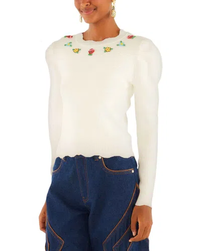 Farm Rio Blouse In White