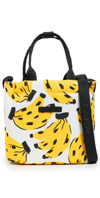Farm Rio Bossa Banana Off-white Lunch Bag Multi In Yellow
