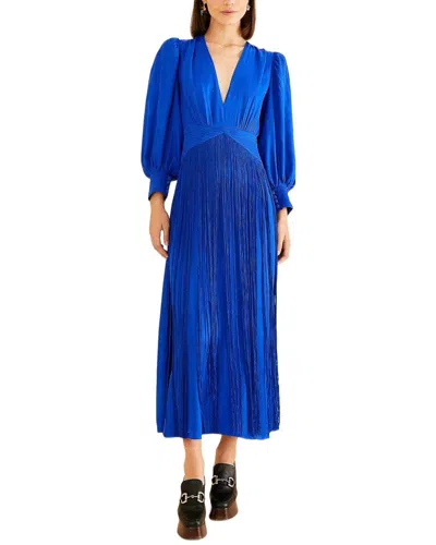 Farm Rio Bright Fringes Maxi Dress In Multi