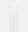 Farm Rio Broderie Anglaise Cotton Jumpsuit