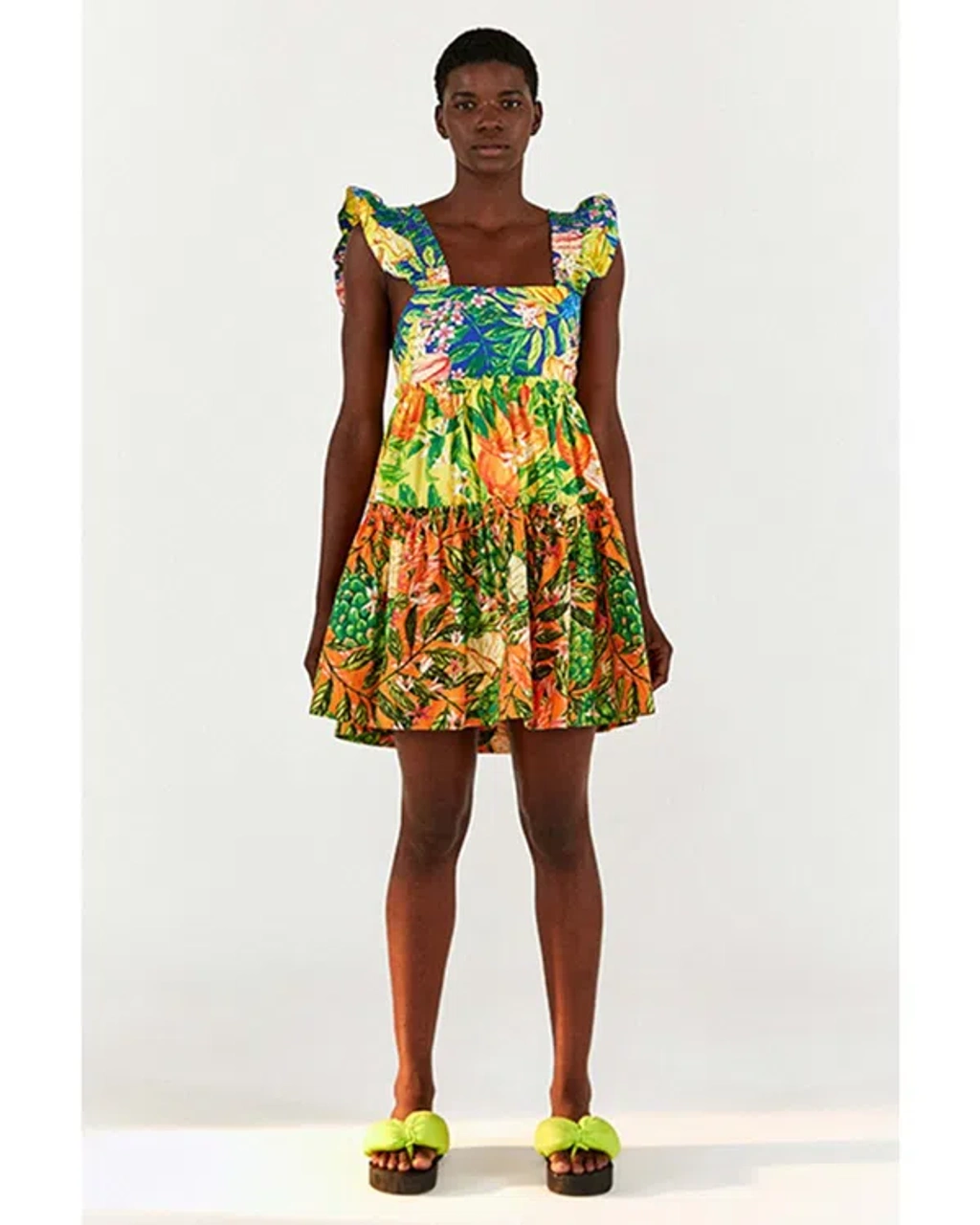 knee length dresses for ladies FARM Rio Caipirinha Mini Dress