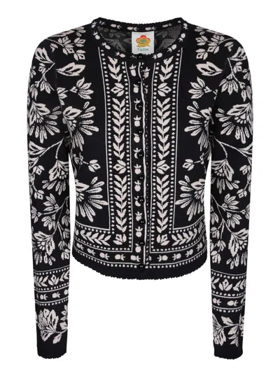 Farm Rio Cardigans In Black