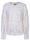 Farm Rio Cardigans In White