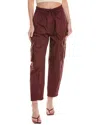 Farm Rio Ankle Cargo Pants In Purple