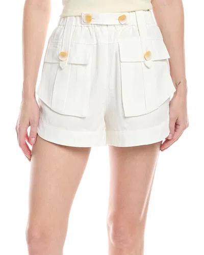 Farm Rio Cargo Pockets Short In White