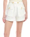 Farm Rio Cargo Pockets Short In White