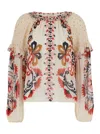 Farm Rio Cashew Mandala Blouse In Multicolor